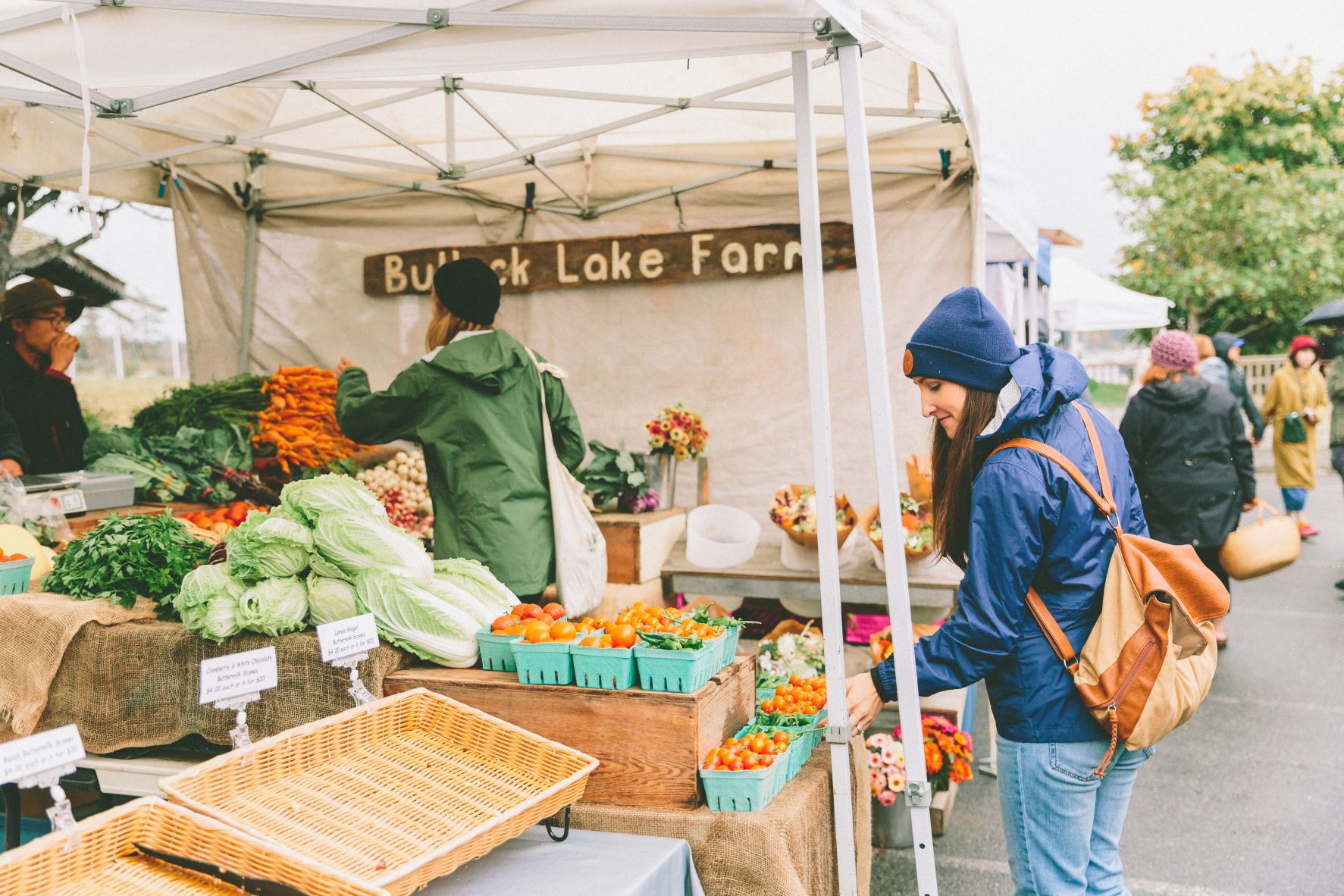 How do you make your farmers market stand stand out